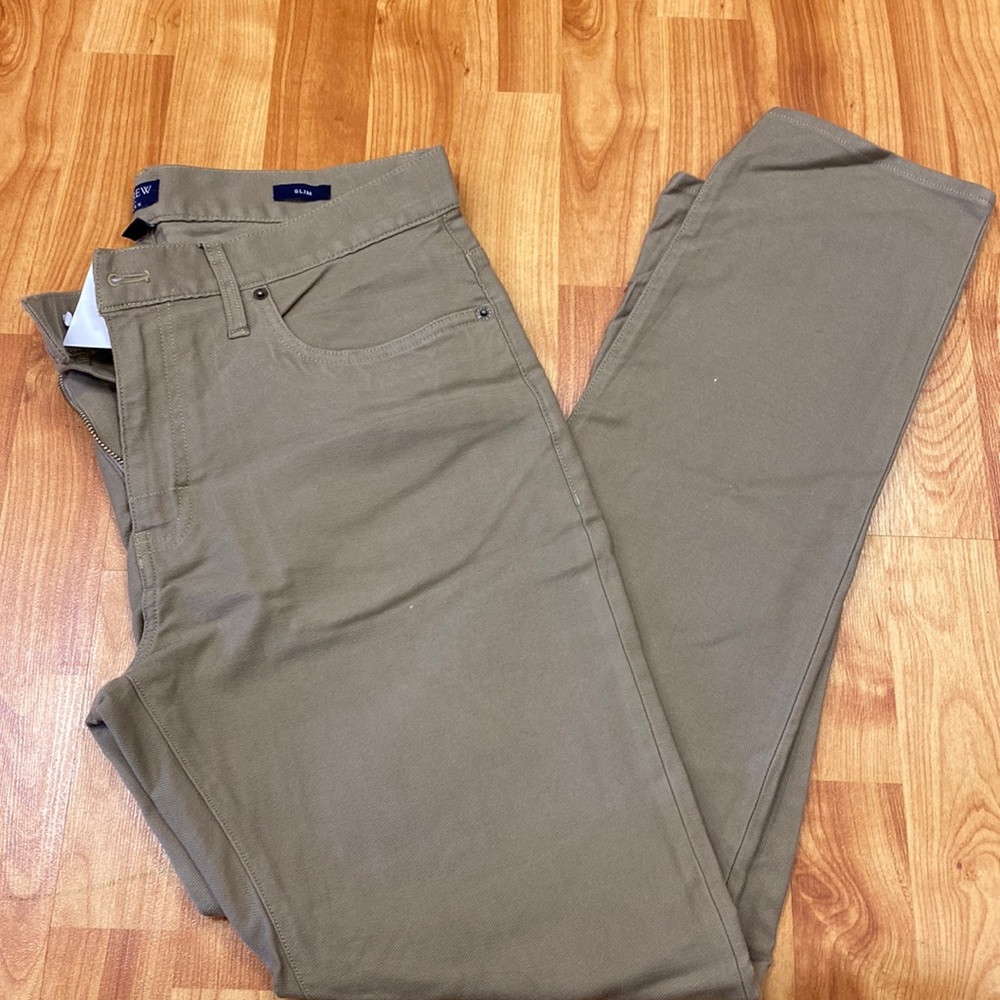 Men’s J Crew Slim Flex Pants